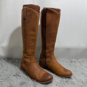 Frye Brown Leather Knee-High Boots